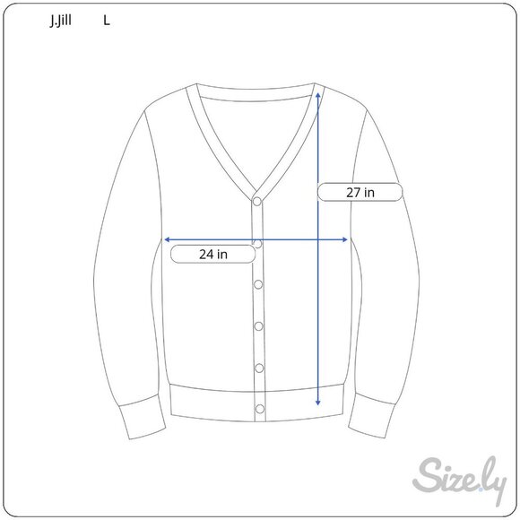 J.Jill  Deer Valley Holiday Reindeer Wool Full‎ Zip Sweater Women's Size Large - Picture 6 of 6